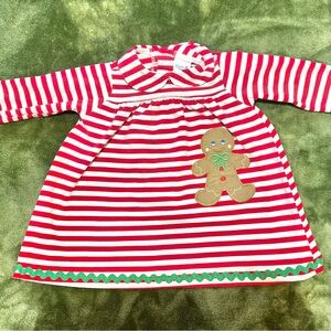 TODDLER Bailey Boys Stripped Gingerbread Dress | Size 18 months.